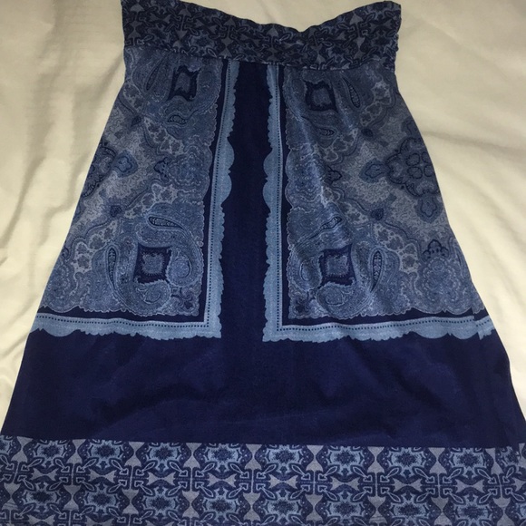 MNG by Mango Scarf Print Halter Dress - Picture 3 of 3